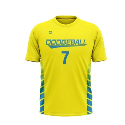 Футболки для игры в вышибалы с полностью изготовленной на заказ сублимационной печатью по низким ценам