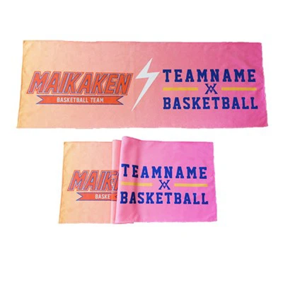 Полное индивидуальное сублимационное полотенце. Полотенце для команды поддержки товаров (40*100 см).