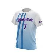 футболка команды по вышибалам с оригинальным дизайном